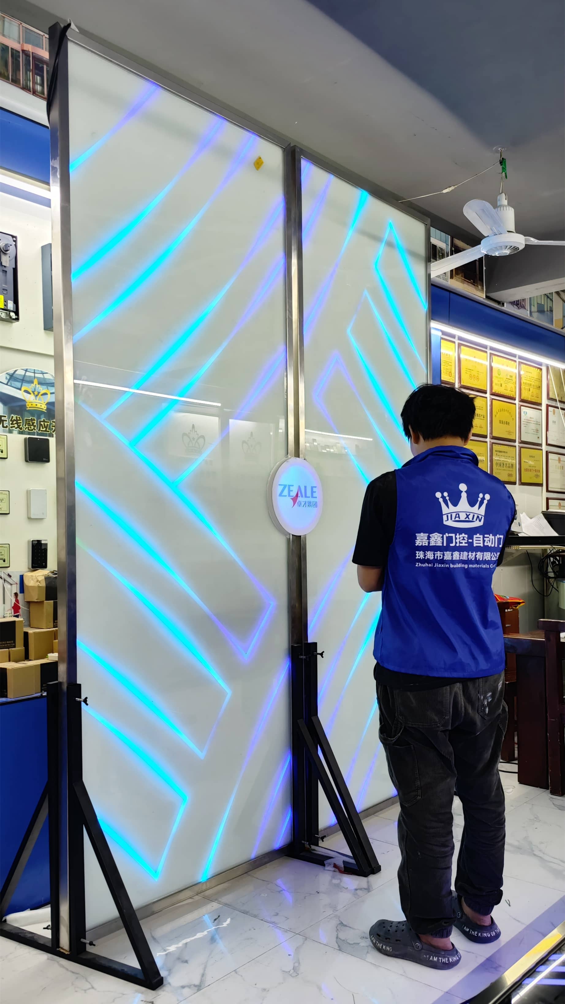 触摸感应网租赁 商场互动装置任意门