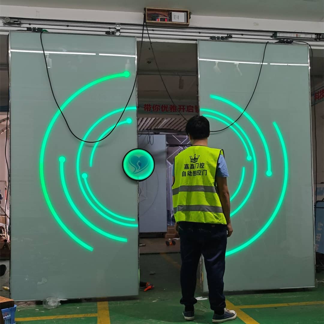 酒吧平移感应门 酷炫科技创意门