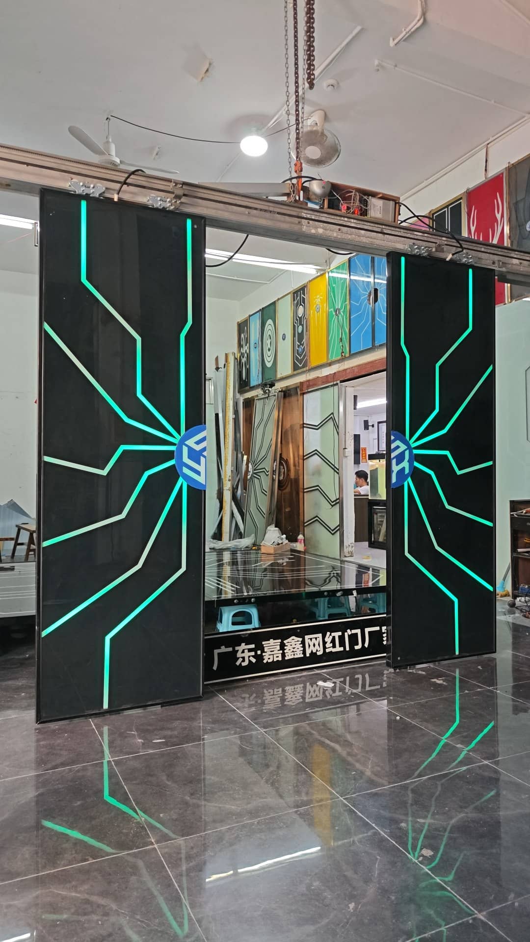 网红门 手掌自动门 制作工厂