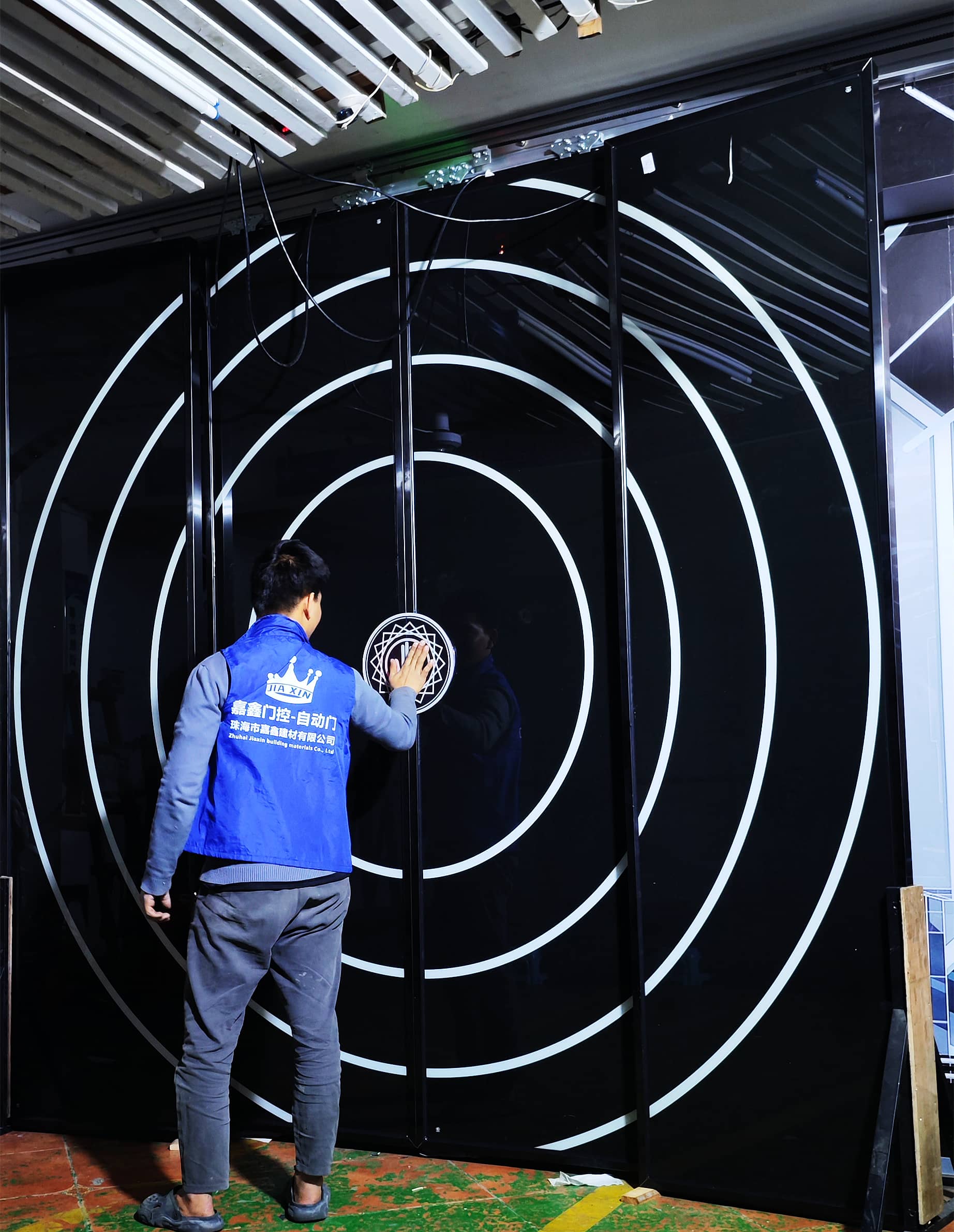 未来科技门 创意触摸感应门