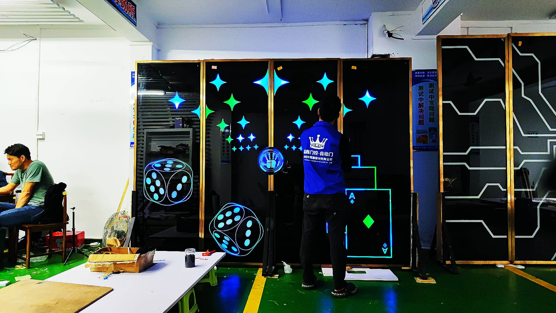 展厅科技门 炫酷感应门