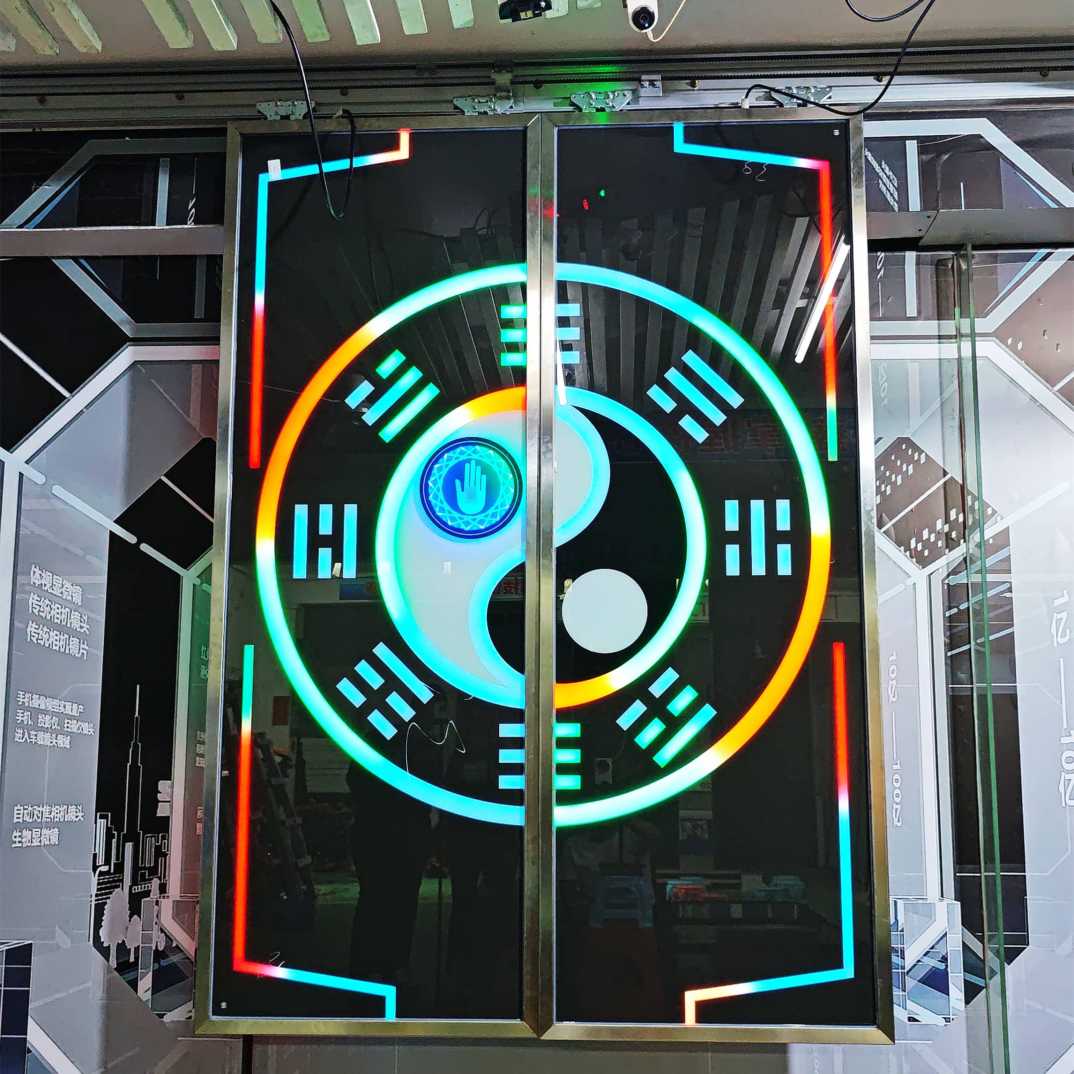 掌纹防盗门制作设计