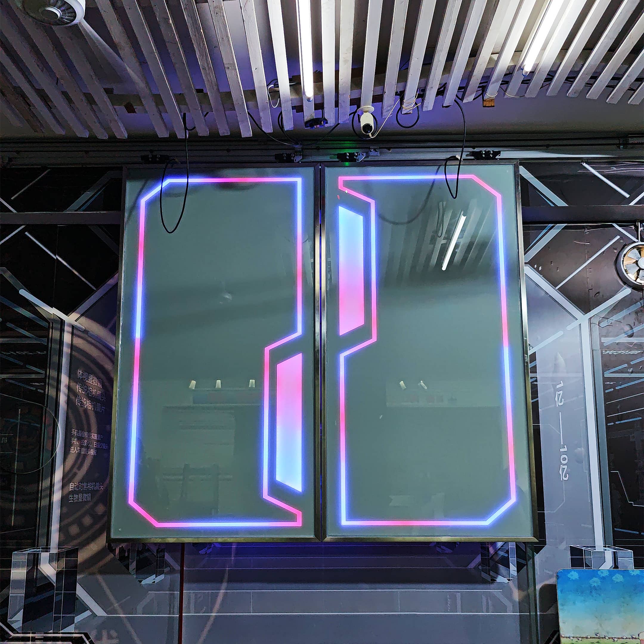 智能科技网红门