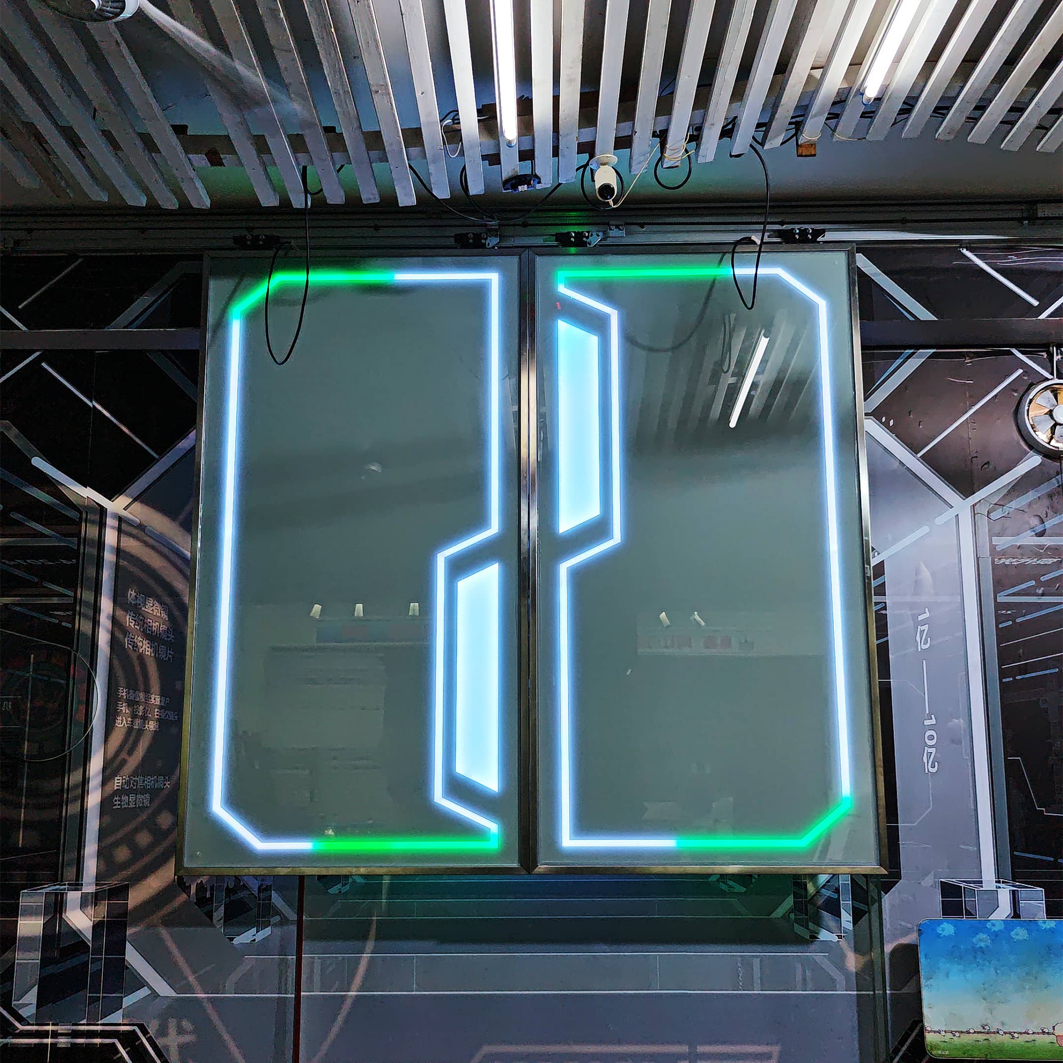 智能自动门 失恋博物馆 酒吧展厅